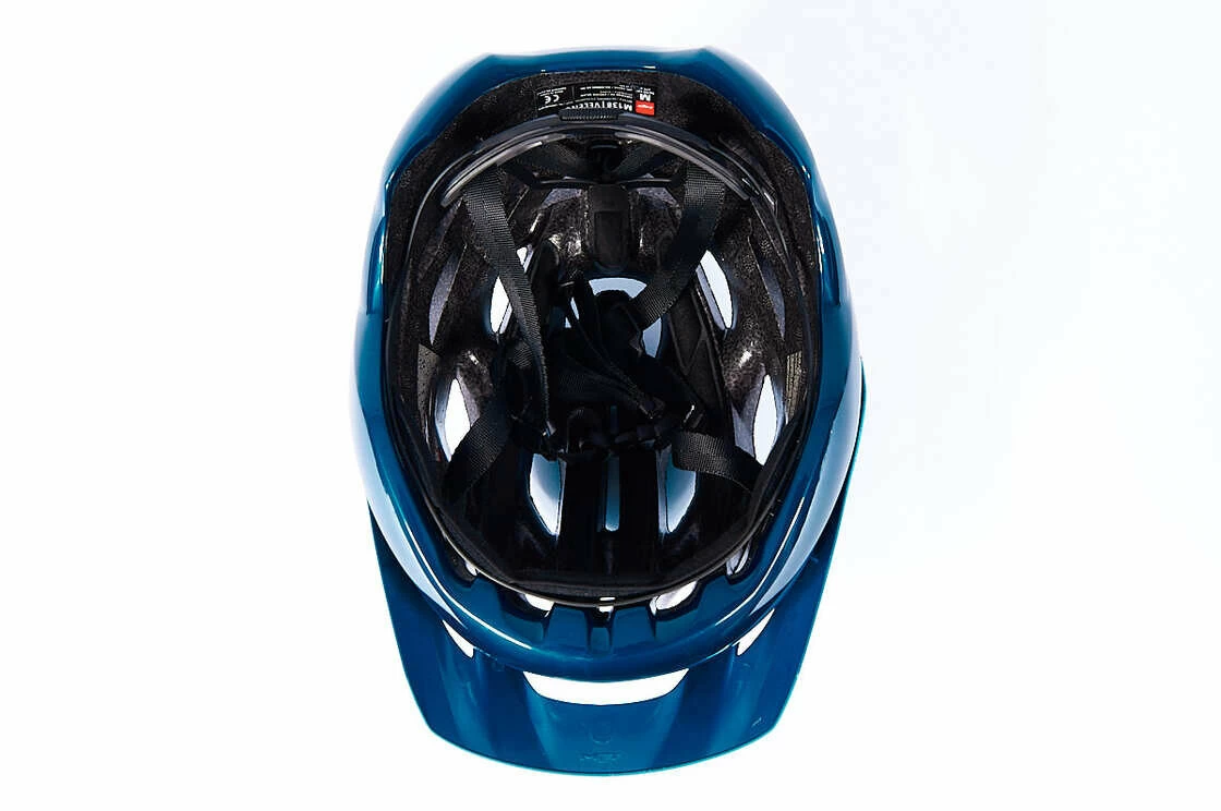 Kask rowerowy MET Veleno Blue M: 56-58 cm