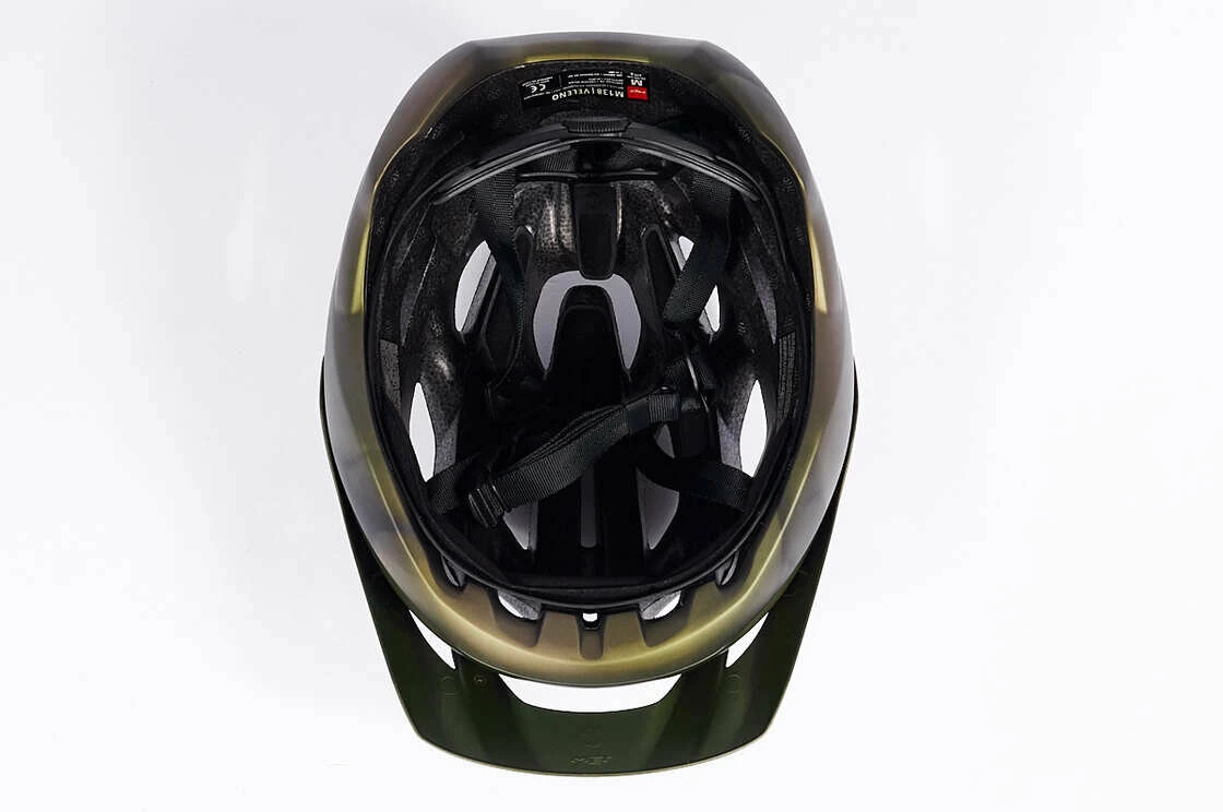 Kask rowerowy MET Veleno Olive Iridescent