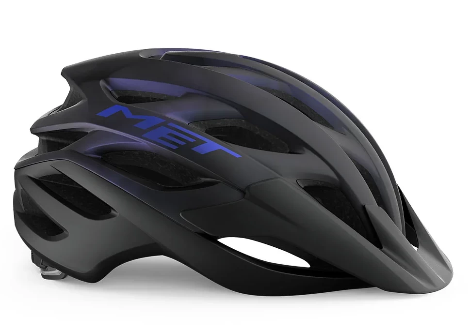 Kask rowerowy MET Veleno Purple Rozmiar M: 56-58 cm