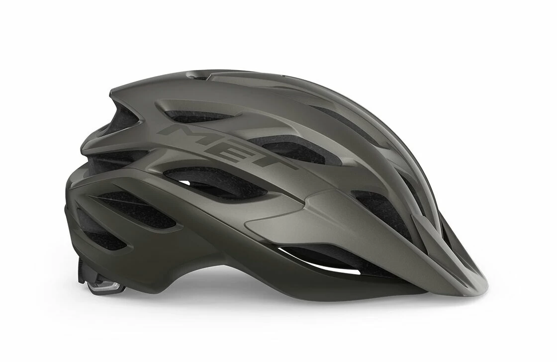 Kask rowerowy MET Veleno Titanium Metallic Rozmiar S: 52-58 cm