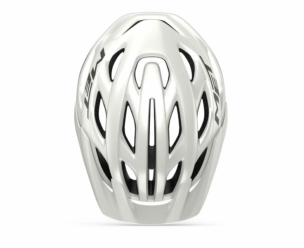 Kask rowerowy MET Veleno White Grey S