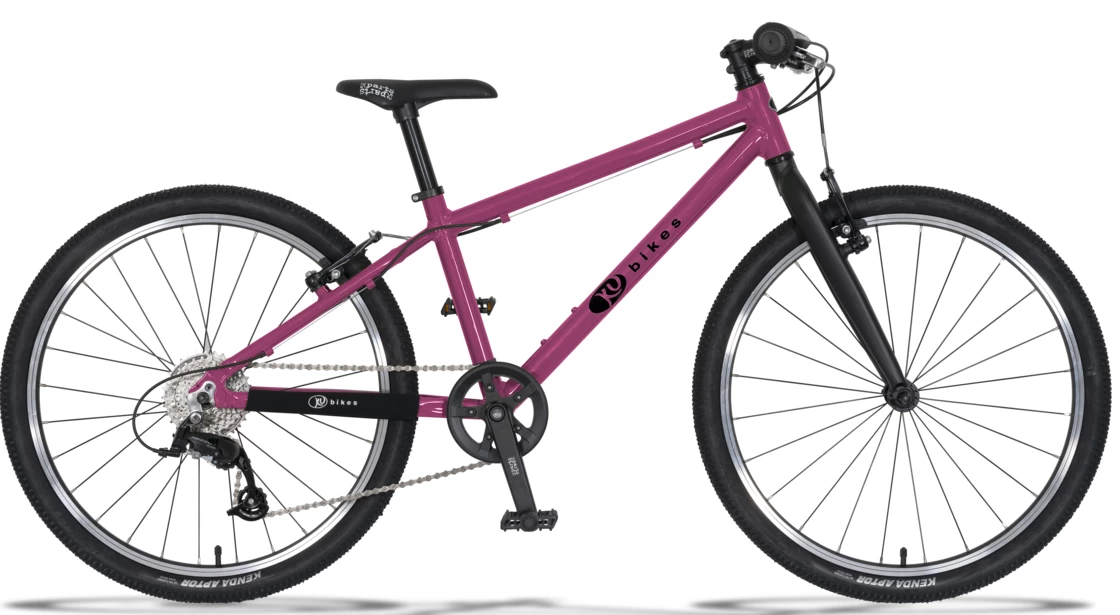 Lekki rower dla dziecka KUbikes 24 L MTB Różowy