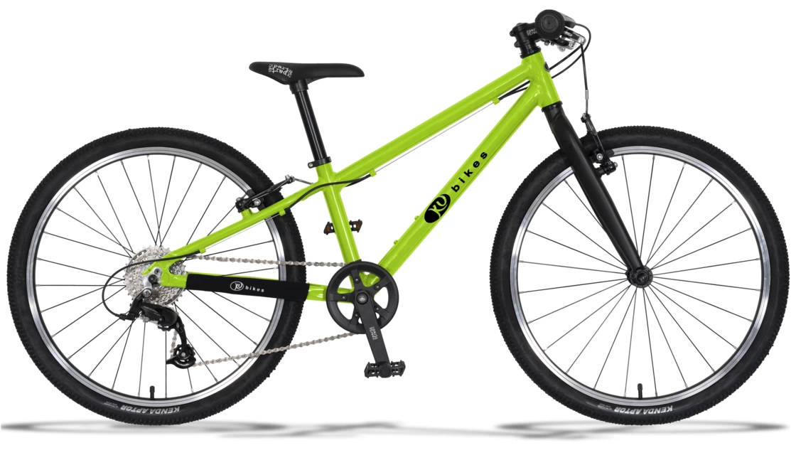 Lekki rower dla dziecka KUbikes 24 S MTB MTB Zielony
