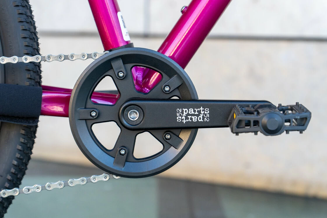 Lekki rowerek amortyzowany KUbikes 24 S MTB DISC różowy