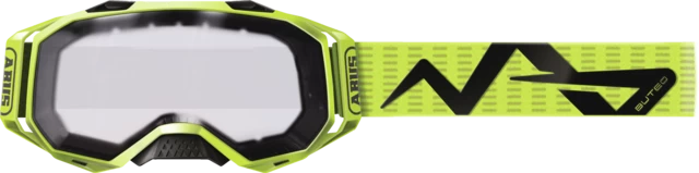 Okulary rowerowe MTB Abus Buteo Neon Yellow