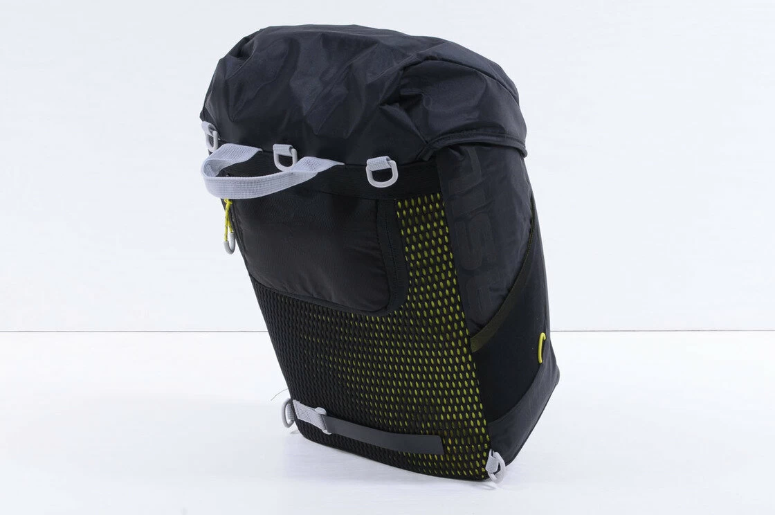 Pojedyncza sakwa rowerowa Basil Miles Daypack  Black / lime