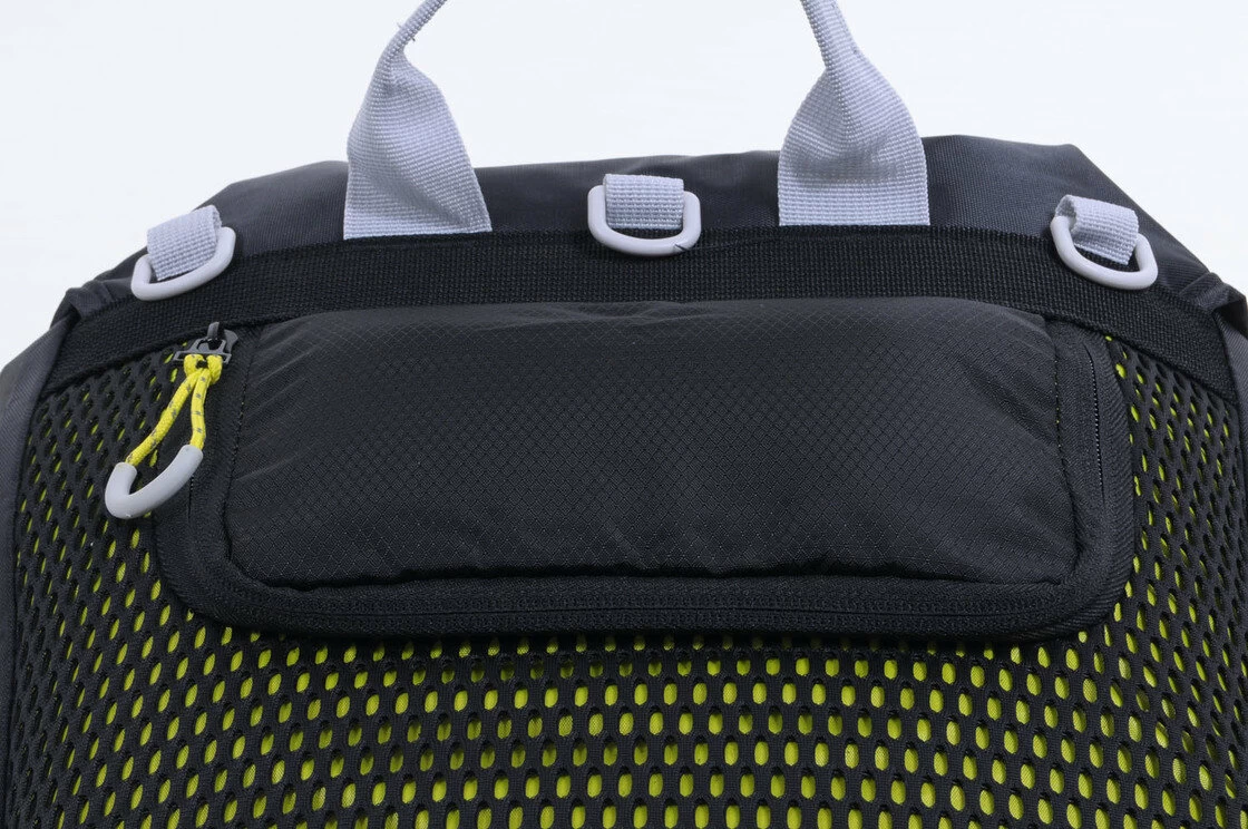 Pojedyncza sakwa rowerowa Basil Miles Daypack  Black / lime