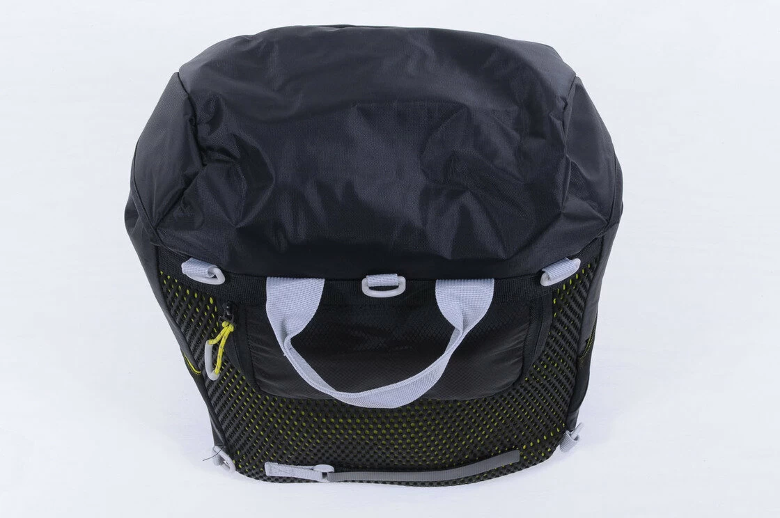 Pojedyncza sakwa rowerowa Basil Miles Daypack  Black / lime