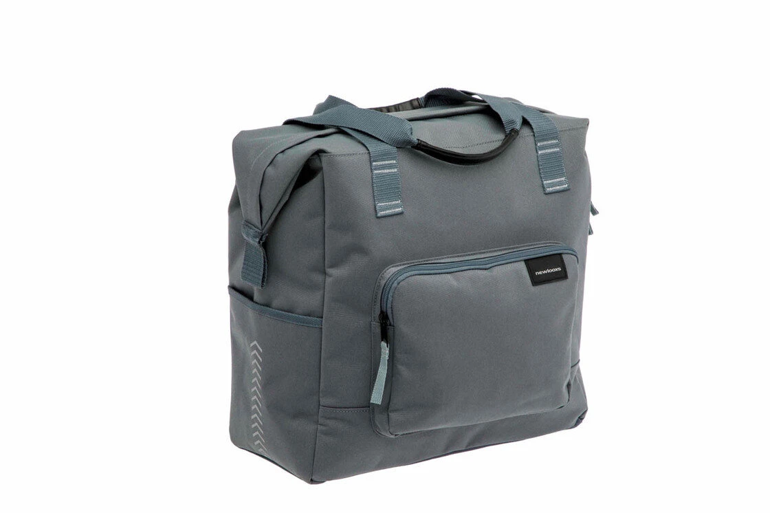 Pojedyncza sakwa rowerowa New Looxs Camella Tulum 26L Grey/Green