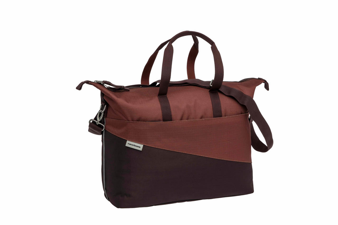 Pojedyncza sakwa rowerowa New Looxs Tendo Oslo 21L Burgundy/Rust