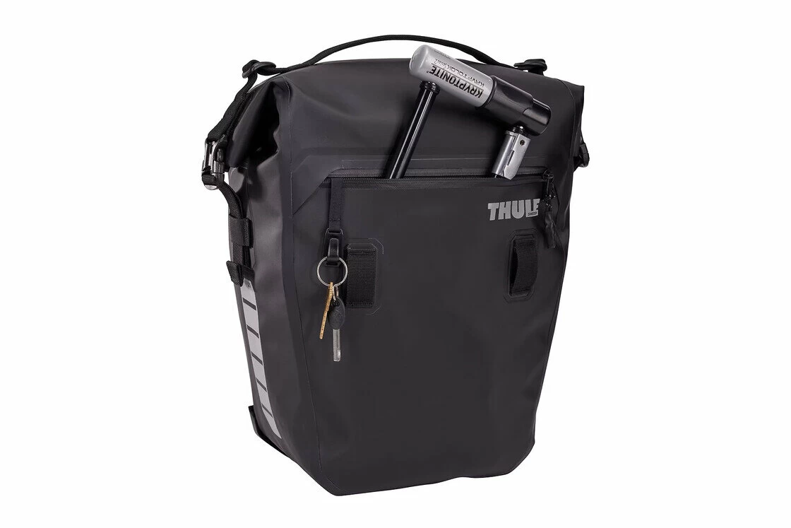 Pojedyncza sakwa rowerowa Thule Shield 22L czarna