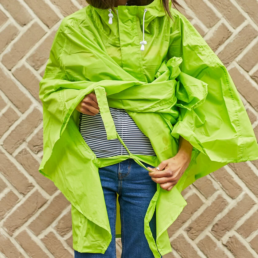 Poncho rowerowe FastRider Basic Ciemnoniebieski