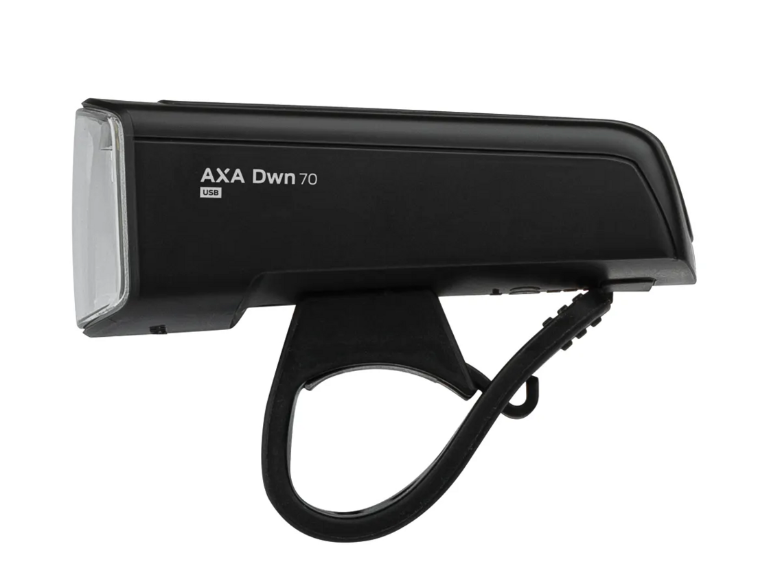 Przednia lampka rowerowa AXA DWN 70 USB