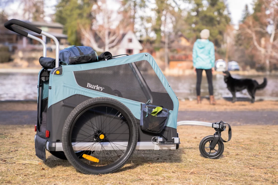 Przyczepka rowerowa dla psów Burley Tail Bark Ranger