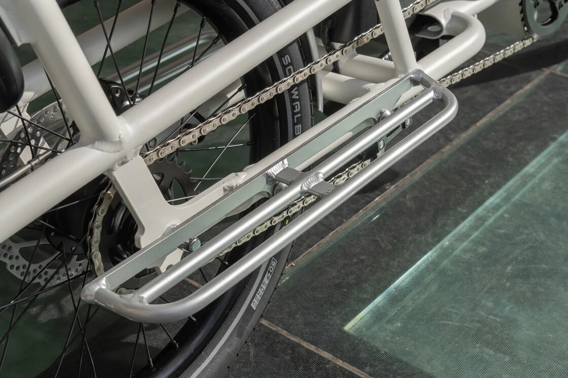 Rower longtail elektryczny Creme Happy Wagon Shimano Steps Czarny