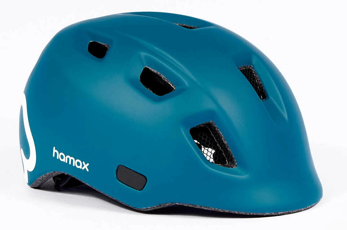 Rowerowy kask dziecięcy Hamax Thundercap Junior - niebieski Rozmiar M