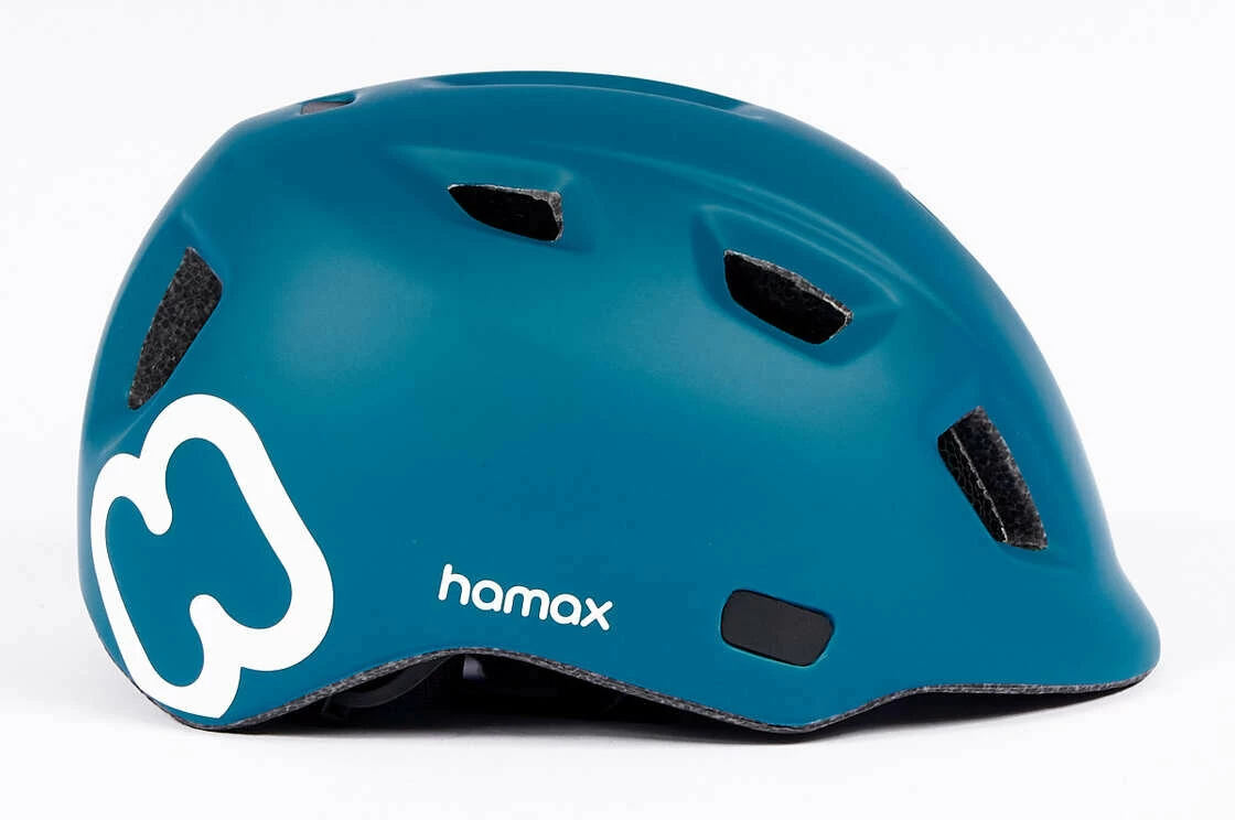 Rowerowy kask dziecięcy Hamax Thundercap Junior - niebieski Rozmiar M