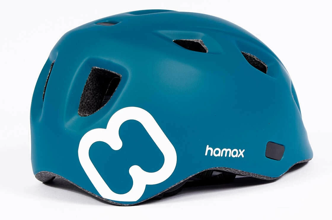 Rowerowy kask dziecięcy Hamax Thundercap Junior - niebieski Rozmiar M