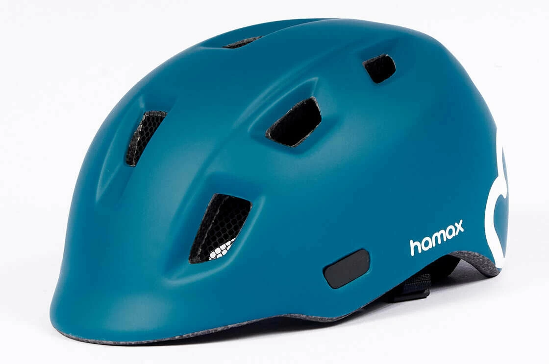 Rowerowy kask dziecięcy Hamax Thundercap Junior - niebieski Rozmiar M