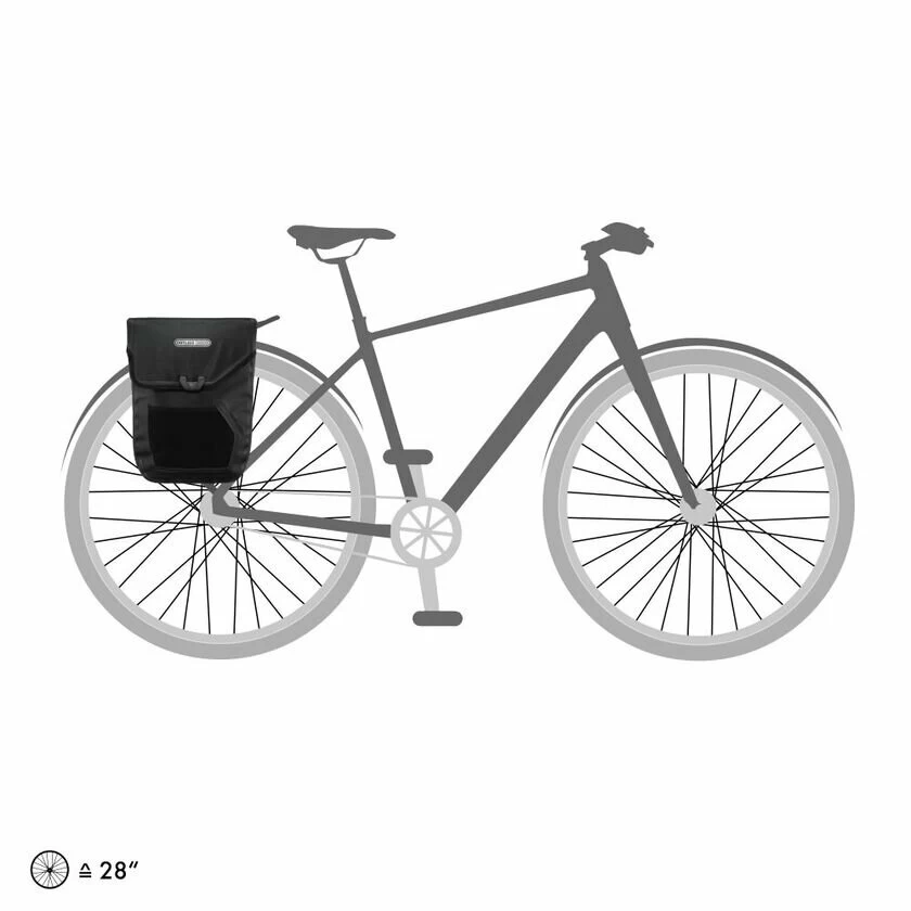 Sakwa rowerowa jednostronna Ortlieb E-Mate Black