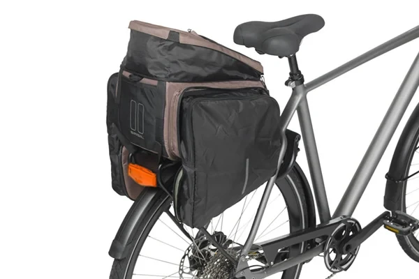 Sakwa rowerowa na bagażnik Basil Move 10-26L Brown