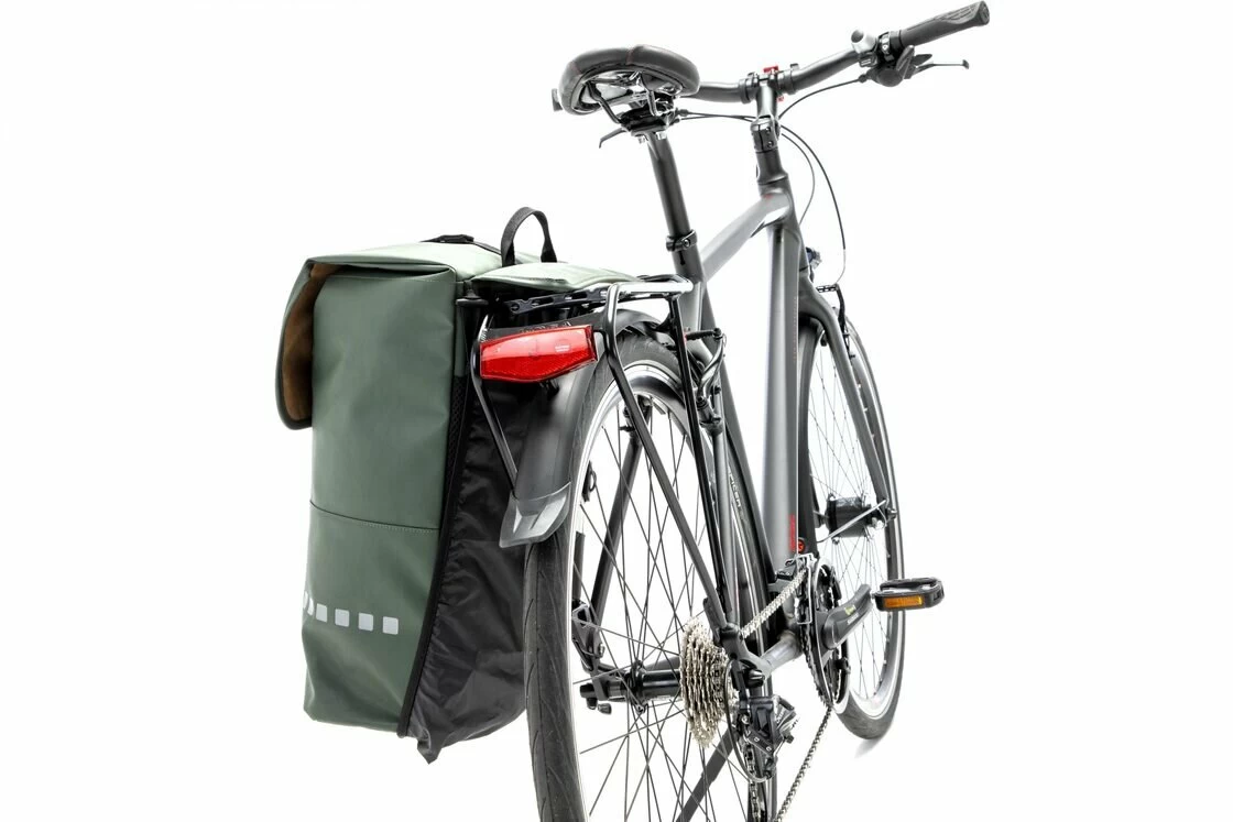 Sakwa rowerowa New Looxs Odense Backpack plecak Zielony