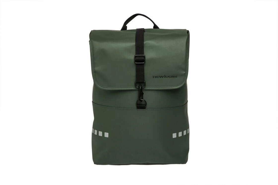 Sakwa rowerowa New Looxs Odense Backpack plecak Zielony