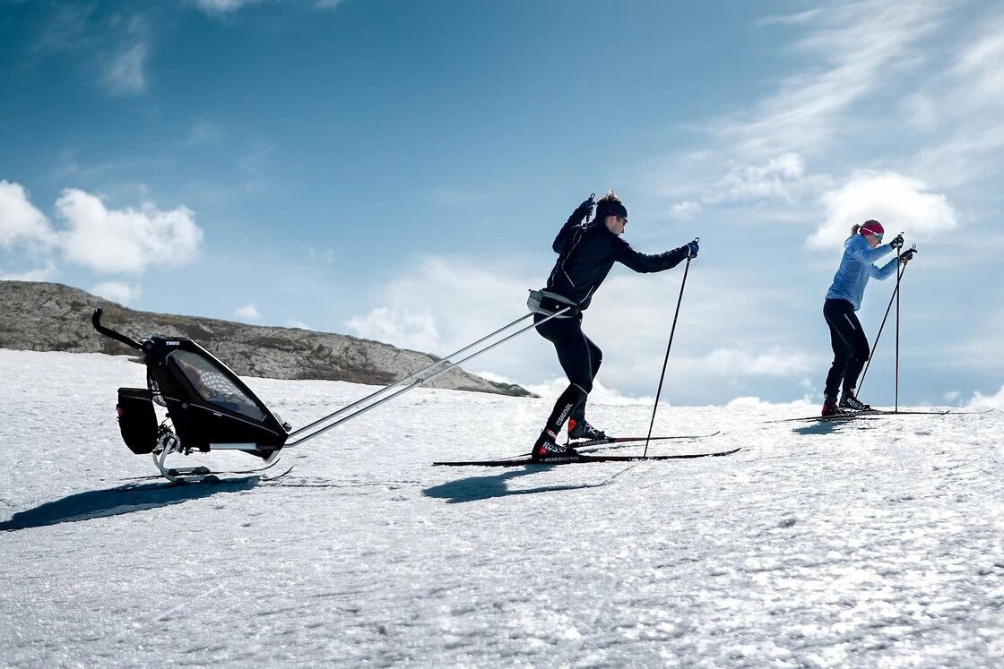 Skiing Kit do przyczepki rowerowej Thule Chariot