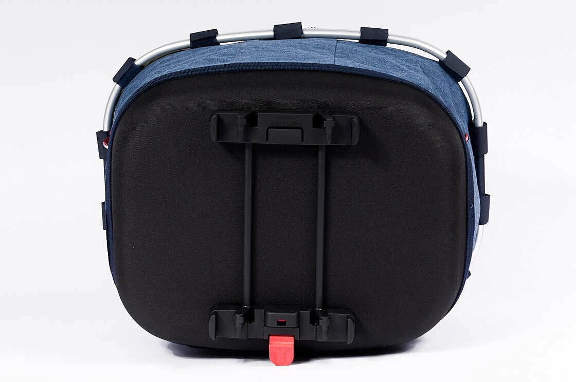 Składany kosz rowerowy KLICKfix Carrybag GT Twist Blue - Racktime