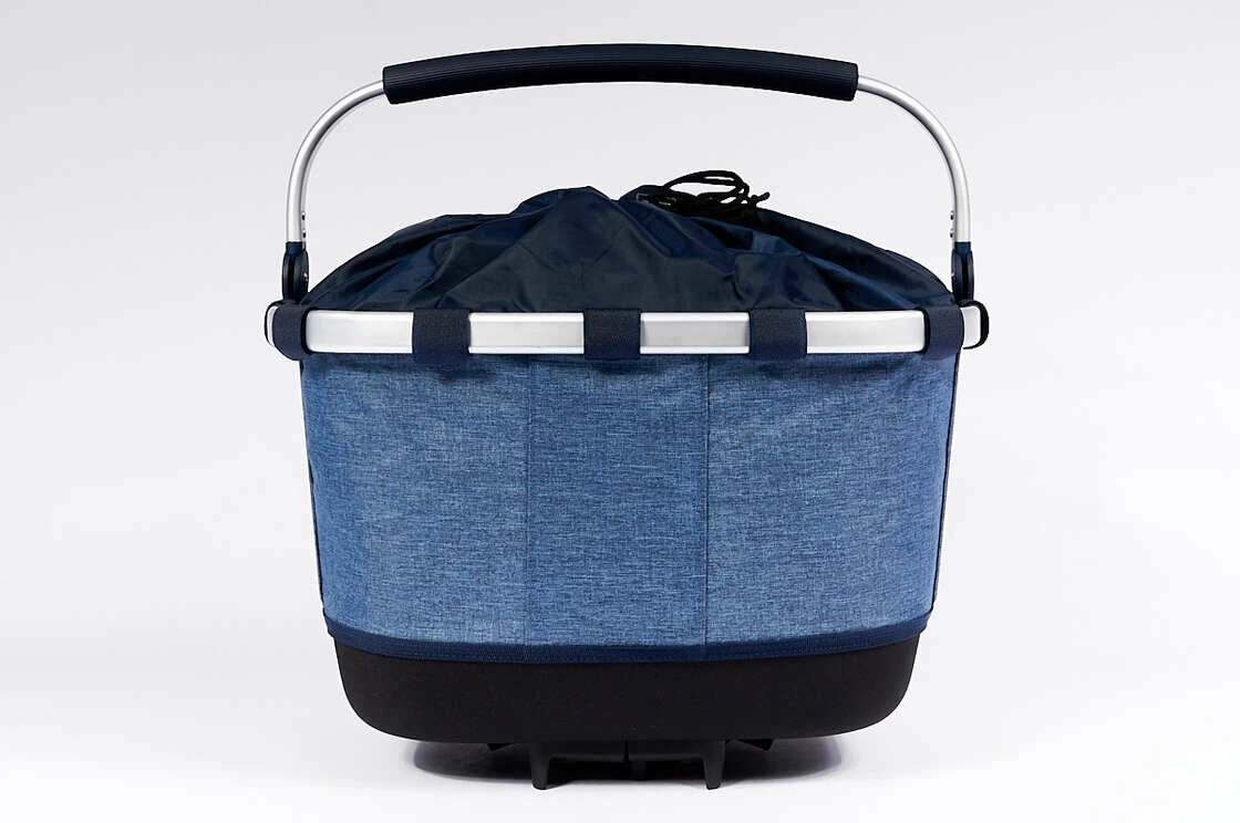 Składany kosz rowerowy KLICKfix Carrybag GT Twist Blue - Racktime