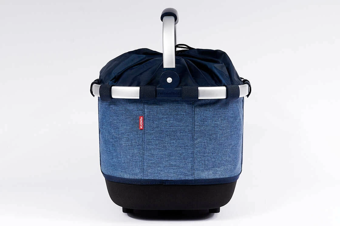 Składany kosz rowerowy KLICKfix Carrybag GT Twist Blue - Racktime