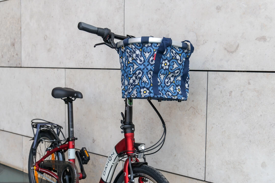 Składany koszyk rowerowy KlickFix Bike Basket Floral 