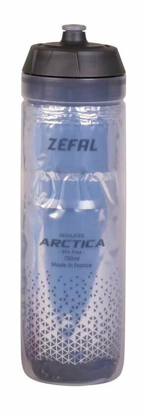 Termiczny bidon rowerowy Zefal Arctica 75 Silver/Blue