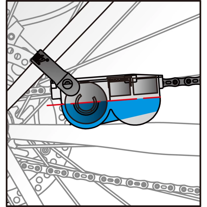 Urządzenie do czyszczenia łańcucha rowerowego (skruber) IceToolz C115